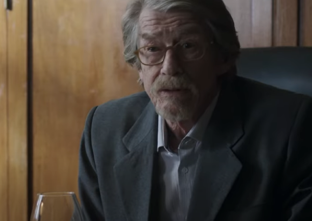 Screenshot of John Hurt in Damascus Cover (2017)