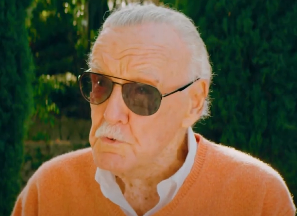 Screenshot of Stan Lee from - Madness In The Method (2019)