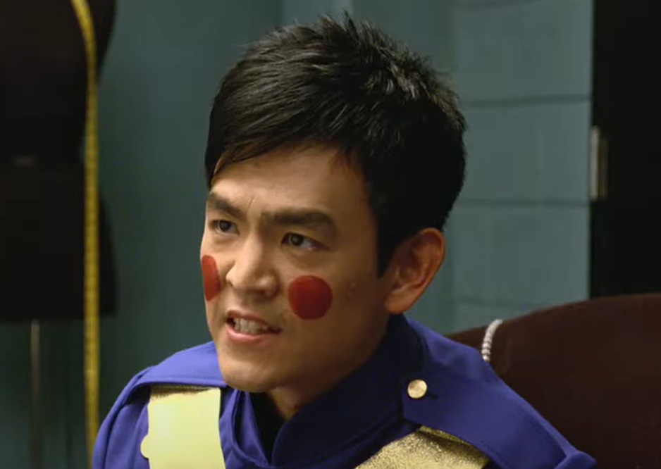 A visually captivating still taken from a pivotal moment in the film A Very Harold & Kumar Christmas (2011)