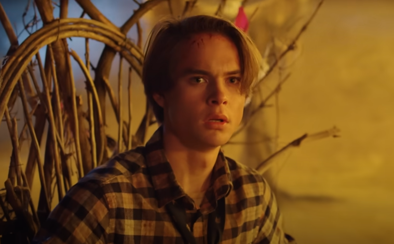 Screenshot from the movie The Babysitter (2017)