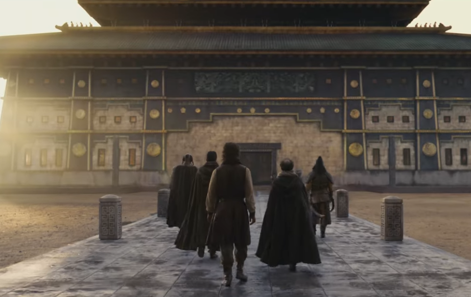 Screenshot from the TV show Marco Polo (2014-2016)