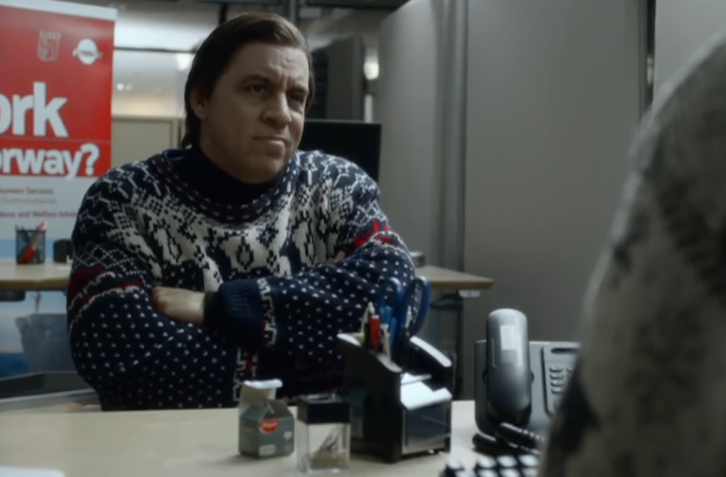 Screenshot from the TV show Lilyhammer (2012-2014)