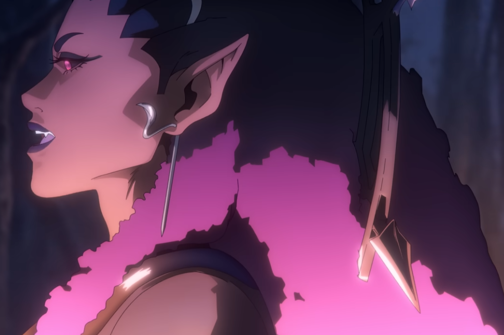 Screenshot from the TV show Castlevania (2017-2021)