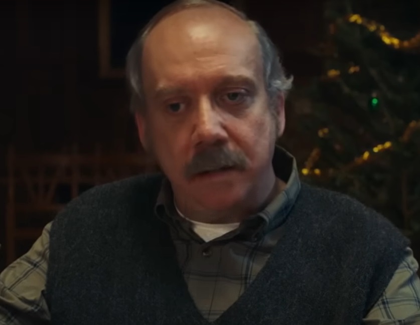 A visually captivating still taken from a pivotal moment in the film The Holdovers (2023)