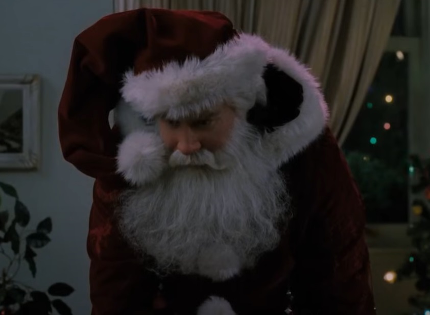 A visually captivating still taken from a pivotal moment in the film The Santa Clause (1994)
