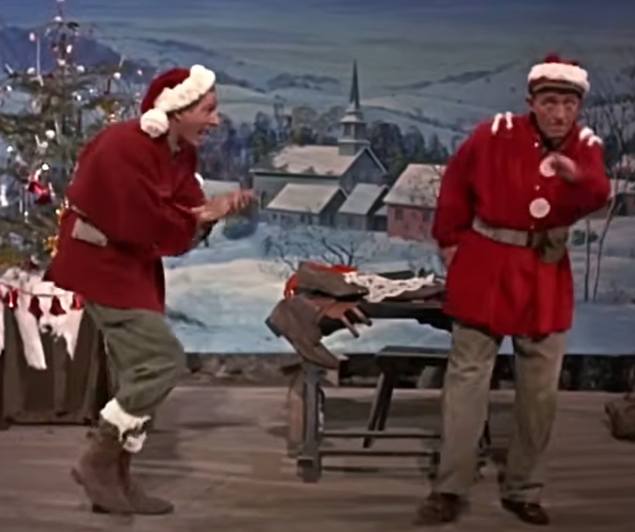 A visually captivating still taken from a pivotal moment in the film White Christmas (1954)