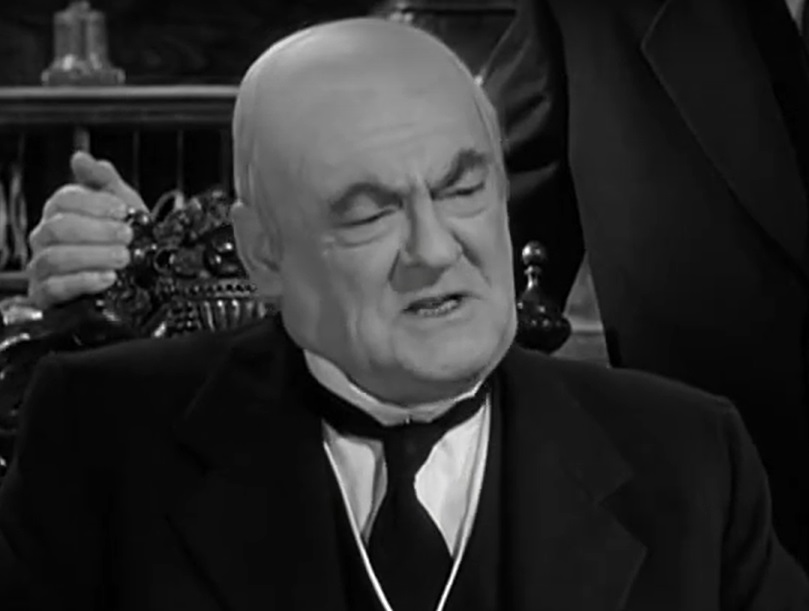 A visually captivating still taken from a pivotal moment in the film It's a Wonderful Life (1946)