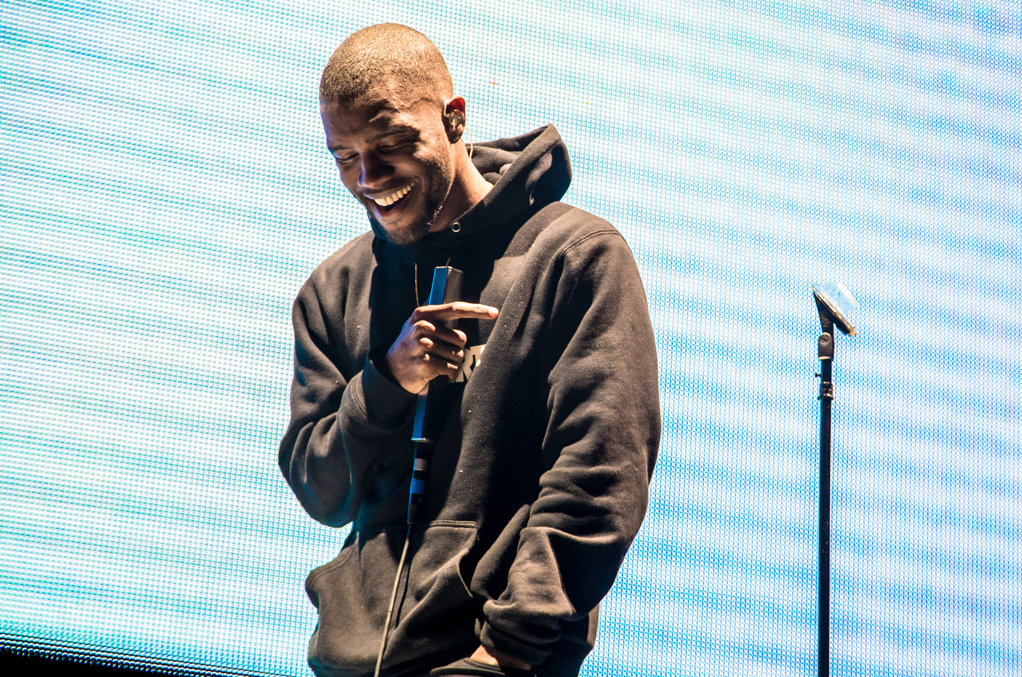 American singer-songwriter Frank Ocean