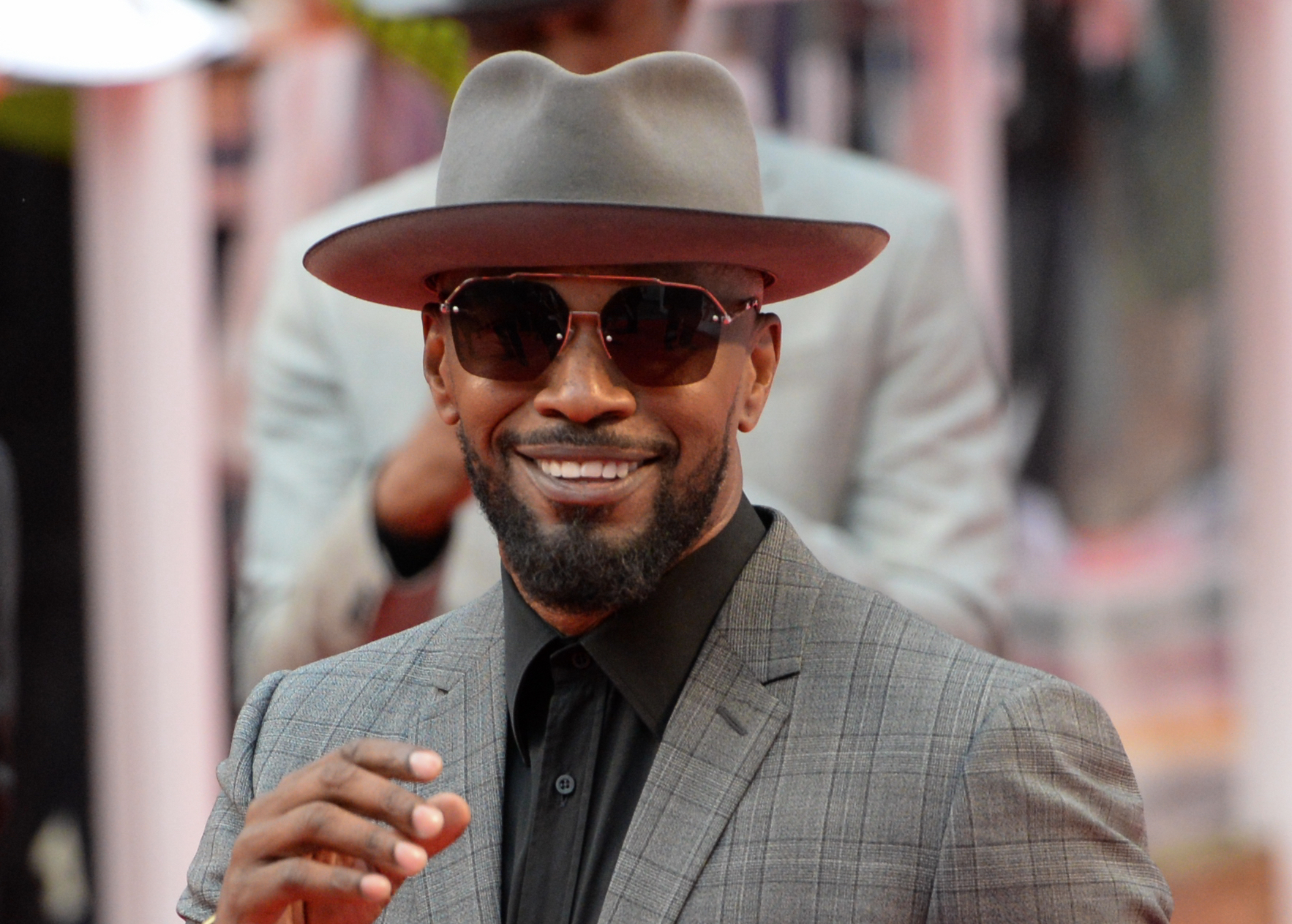 American actor and singer Jamie Foxx