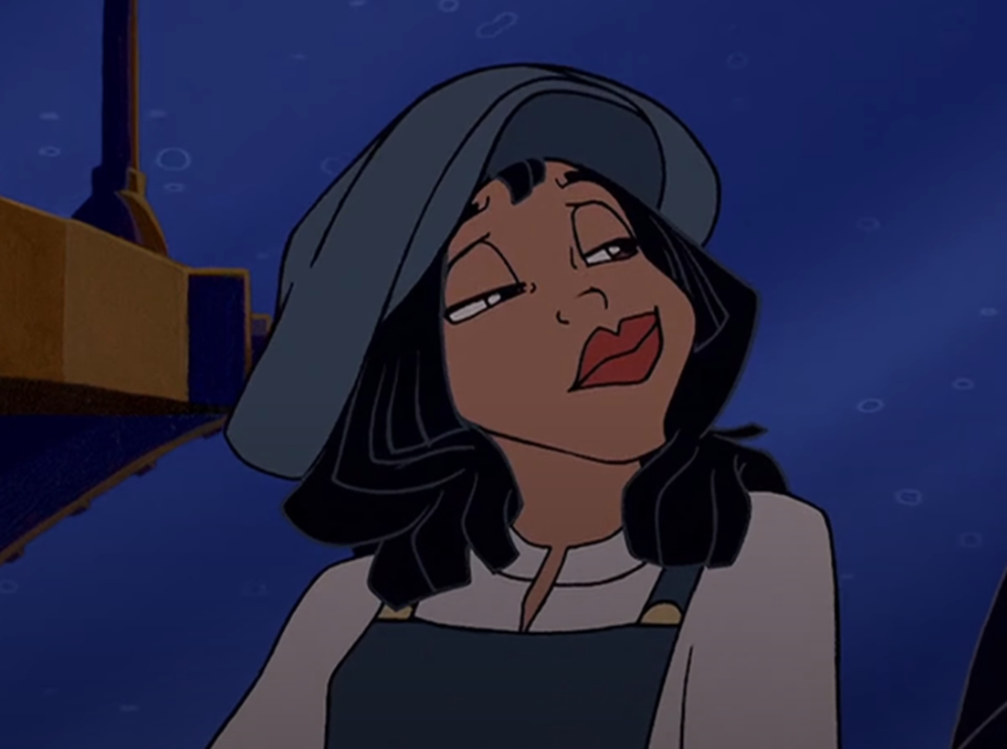 Screenshot of Audrey Ramirez from - Atlantis: The Lost Empire (2001)