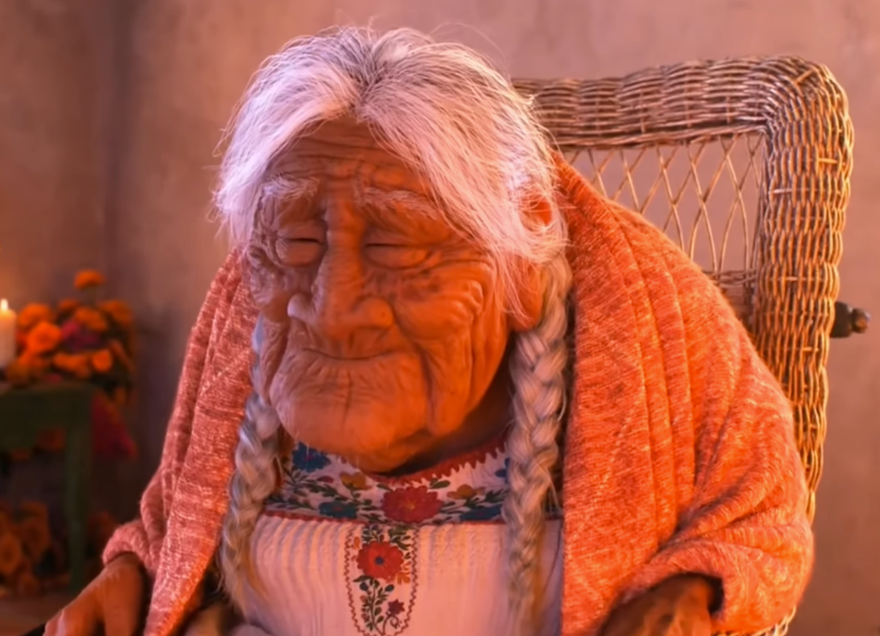 Screenshot of Mama Coco from - Coco (2017)