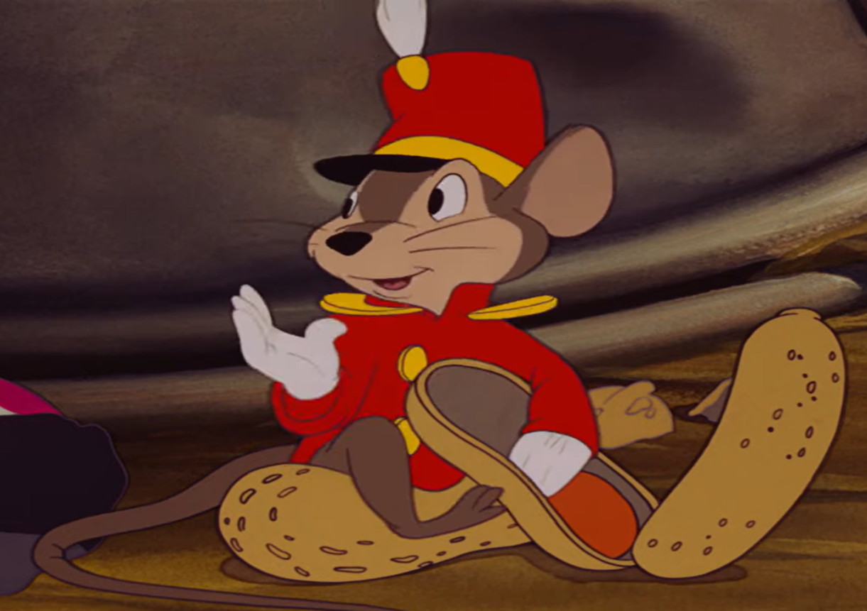 Screenshot of Timothy Q. Mouse from - Dumbo (1941)