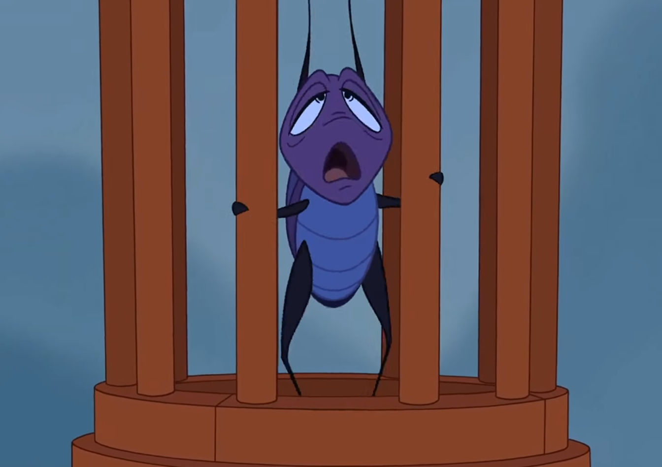 Screenshot of Cri-Kee from - Mulan (1998)