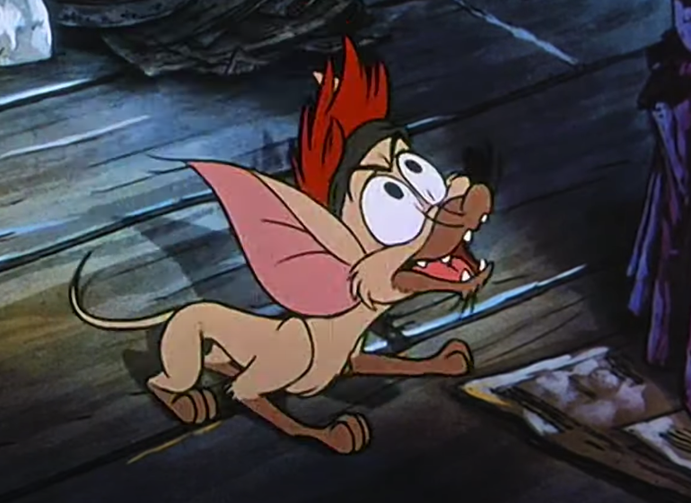 Screenshot of Tito from - Oliver & Company (1988)