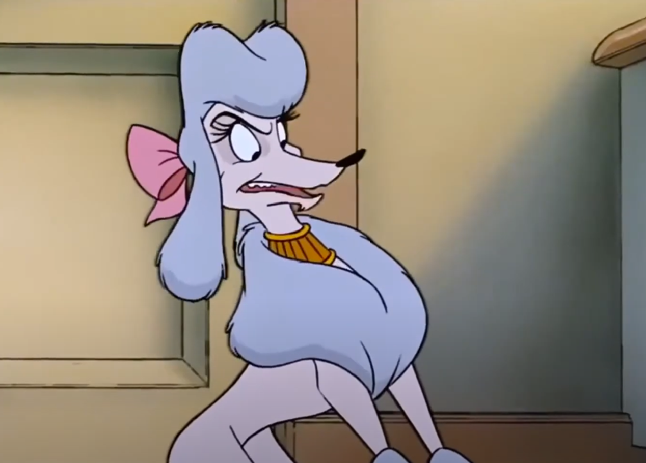 Screenshot of Georgette from - Oliver & Company (1988)