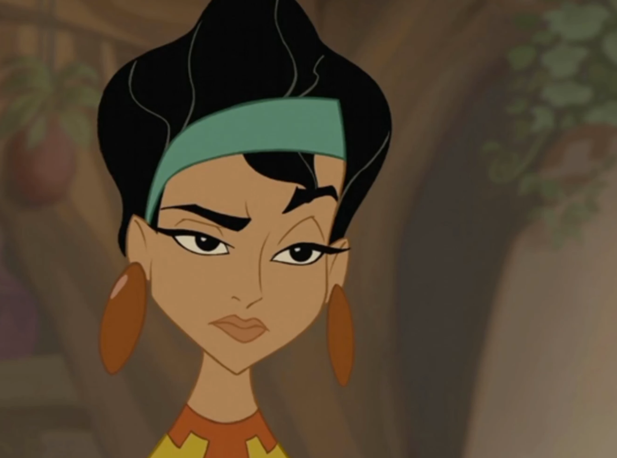 Screenshot of Chicha from - The Emperor's New Groove (2000)