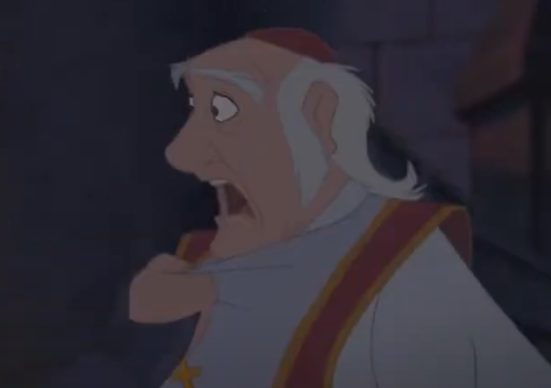 Screenshot of Archdeacon from - The Hunchback Of Notre Dame (1996)
