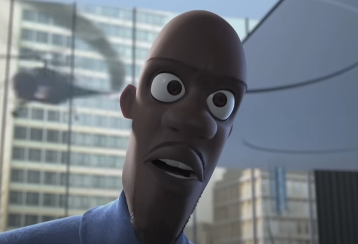Screenshot of Frozone from - The Incredibles (2004)