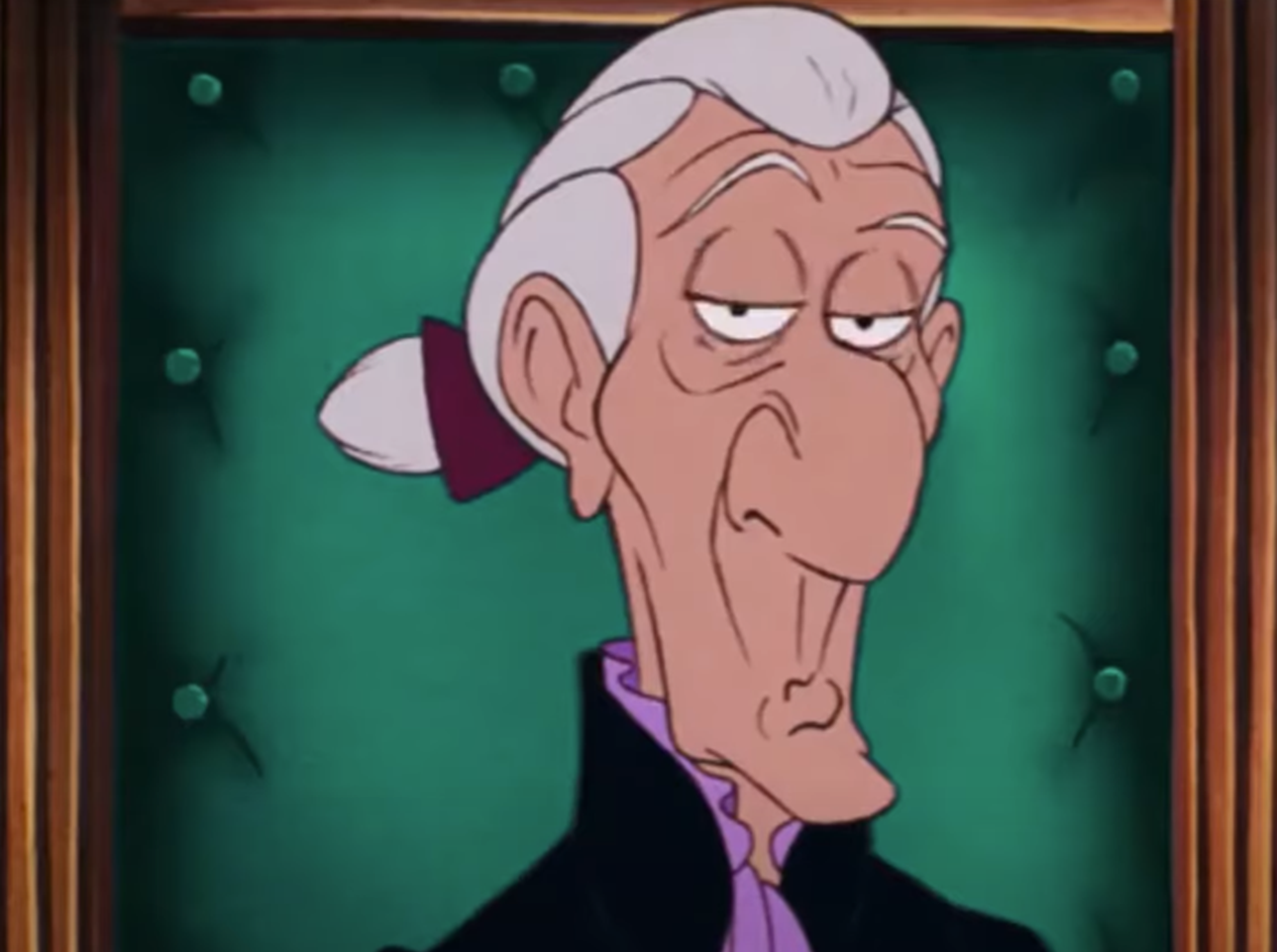 Screenshot of Grimsby from - The Little Mermaid (1989)