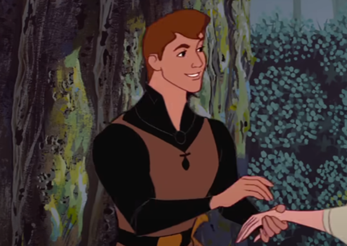 Screenshot of Prince Phillip from - Sleeping Beauty (1959)
