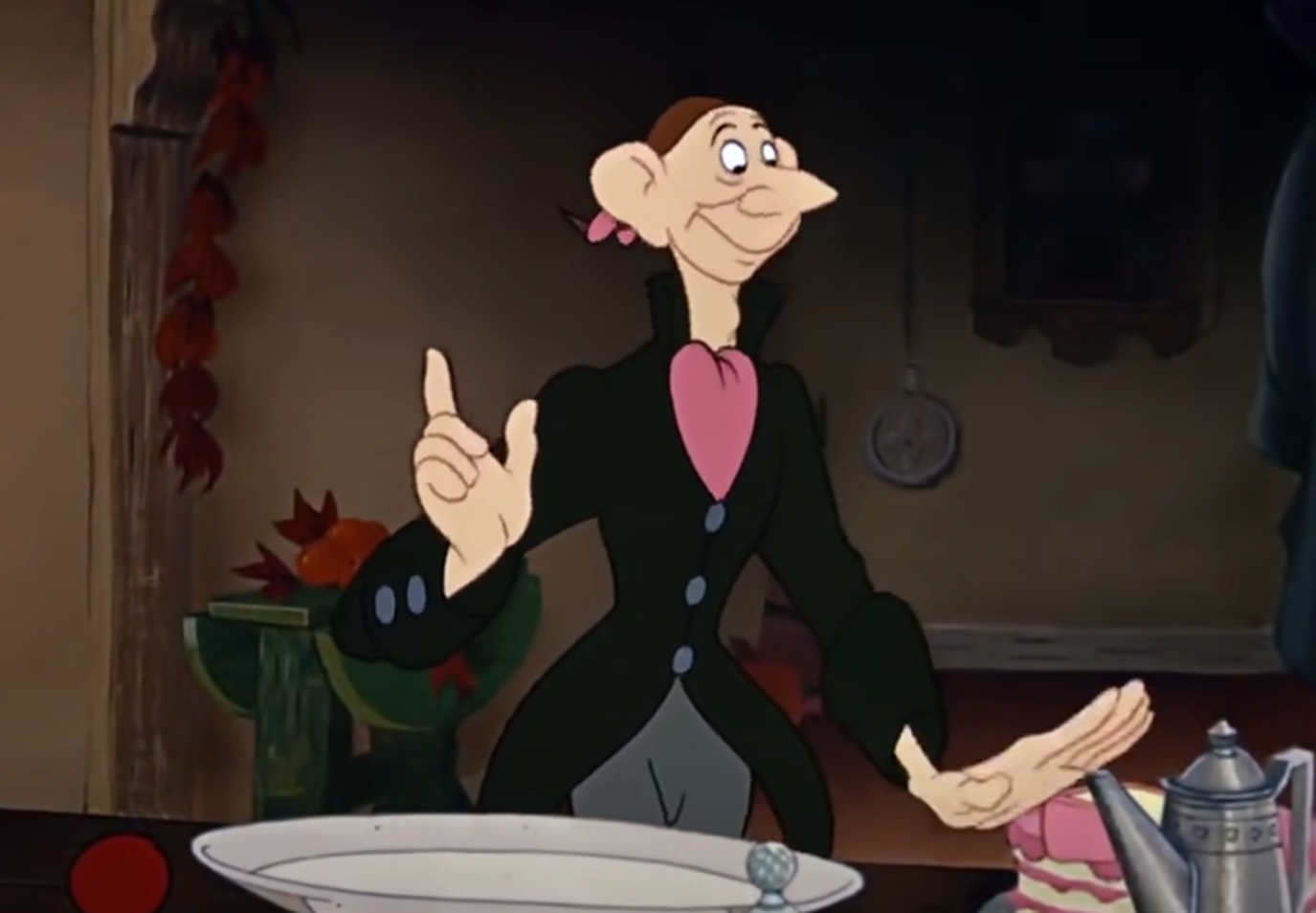 Screenshot of Ichabod Crane from - The Legend of Sleepy Hollow (1949)