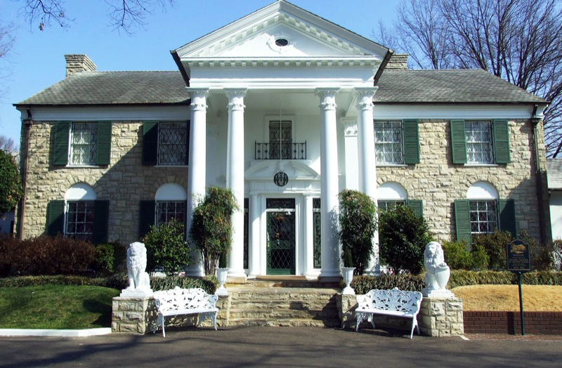 Graceland, the home of Elvis Presley