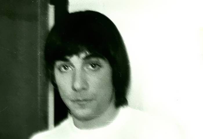 Keith Moon 1967 in white  t-shirt