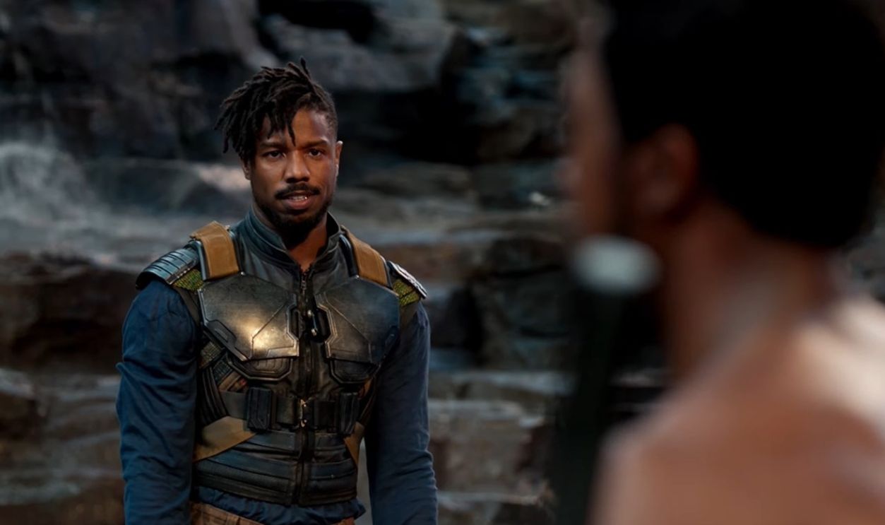 Michael B. Jordan's Black Panther Battle