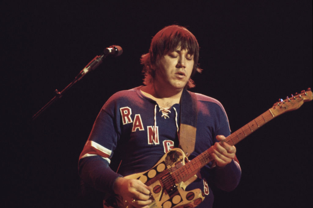 Portrait Photo of Terry Kath (1946-1978), guitarist with U.S. rock band Chicago