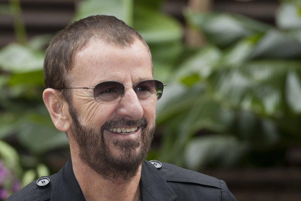 Portrait Photo of Ringo Starr at the Chelsea Flower Show