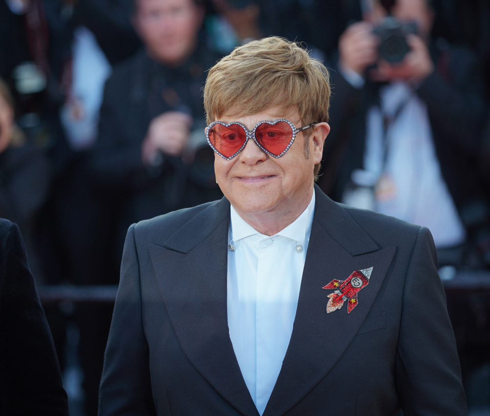 Elton John at the 72nd annual Cannes Film Festival