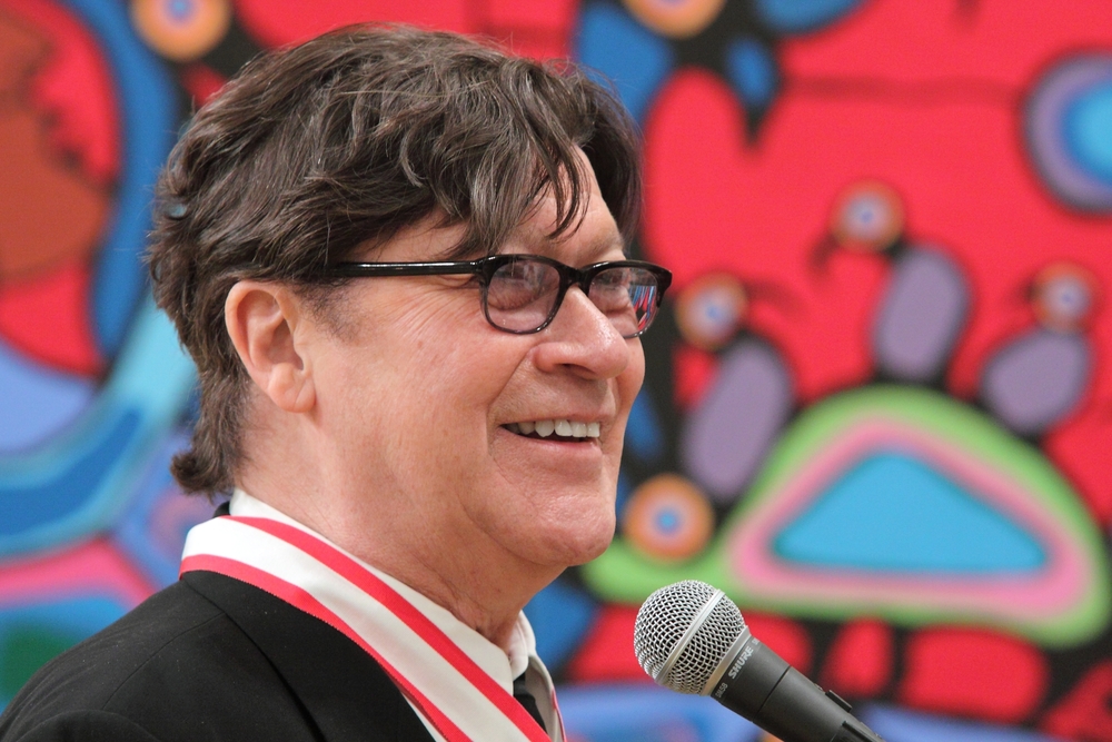 Portrait Photo of the Legendary guitarist and songwriter Robbie Robertson