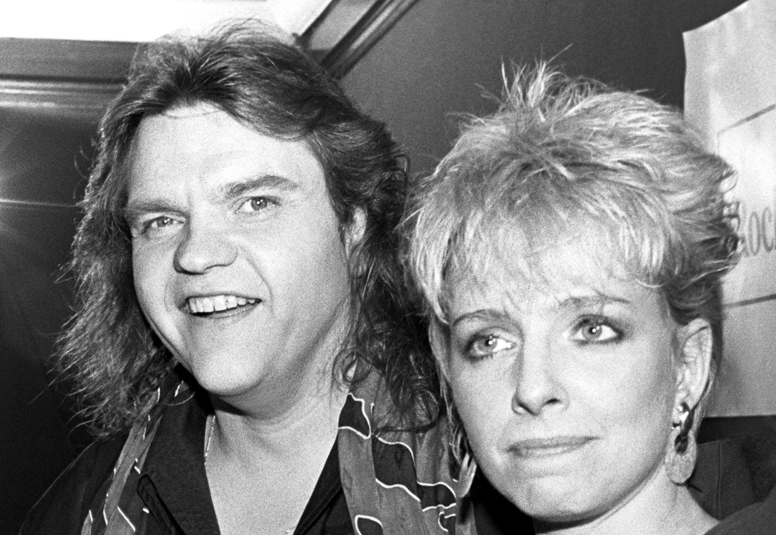 Meat Loaf and Ellen Foley at a DIR Awards Party