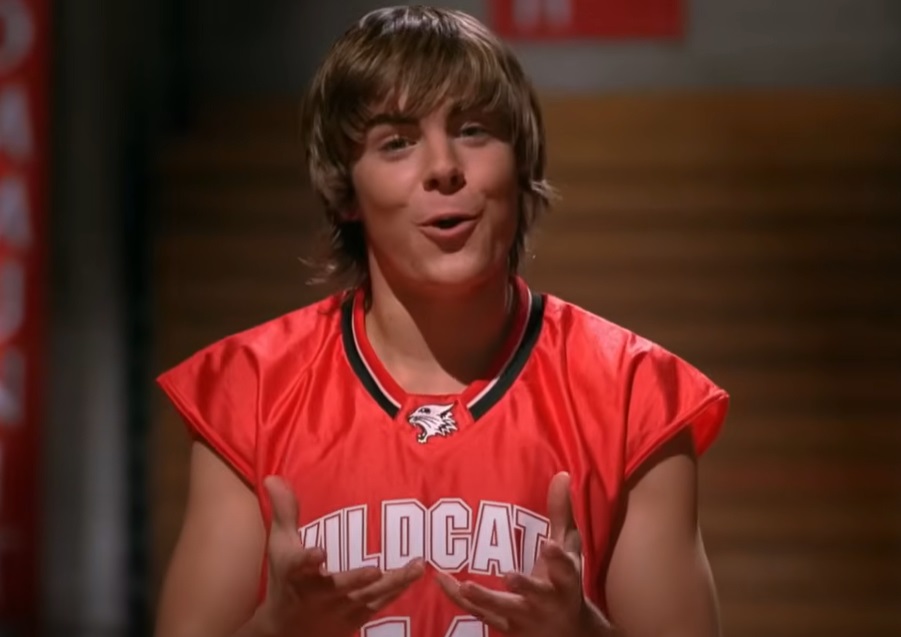 Screenshot from American musical television film High School Musical (2006)
