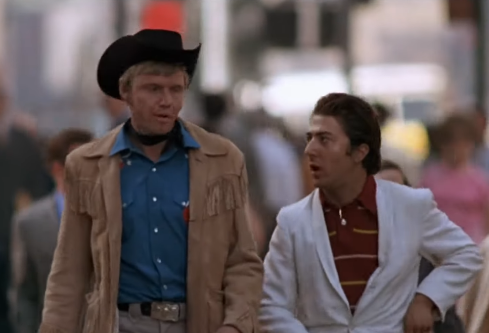 Screenshot from the movie Midnight Cowboy (1969)
