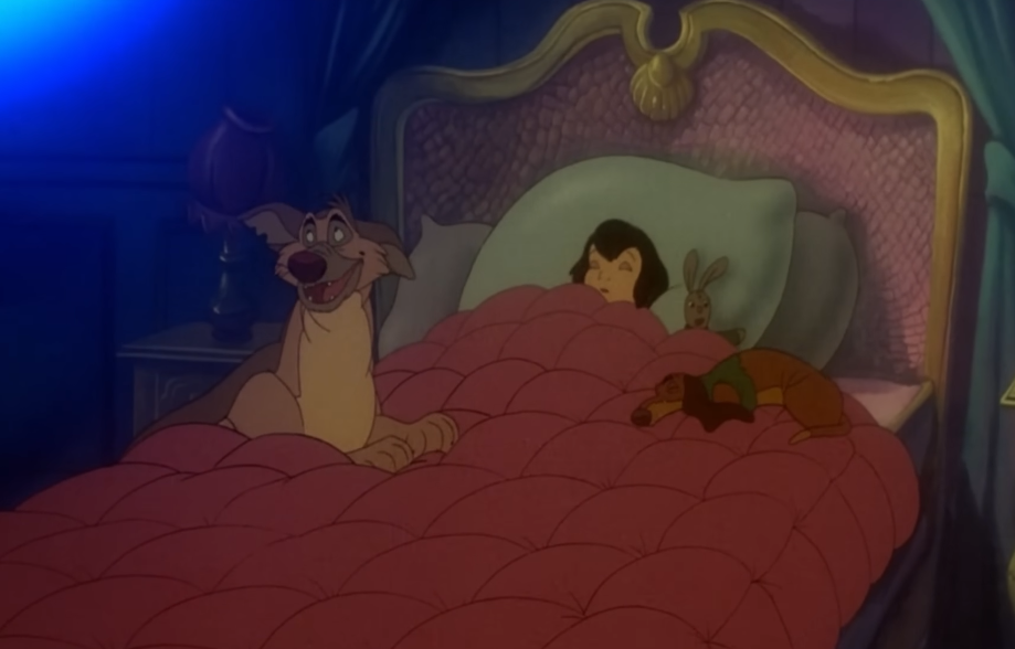 Screenshot from the movie All Dogs Go to Heaven (1989)