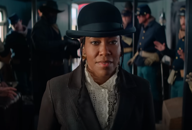 Screenshot of the movie The Harder They Fall