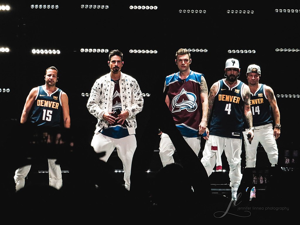 Photo of The Backstreet Boys perform at the Pepsi Center
