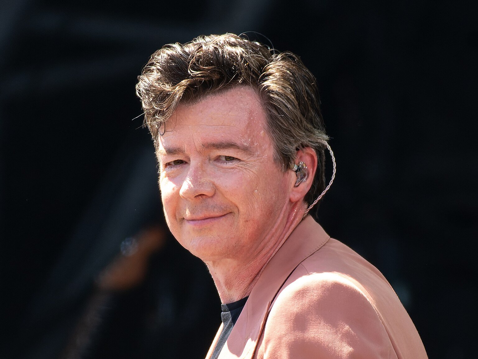 Rick Astley at Glastonbury Festival 2023