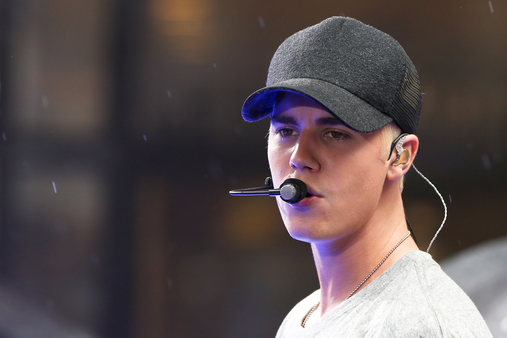 Singer Justin Bieber performs on NBC's 'TODAY Show'