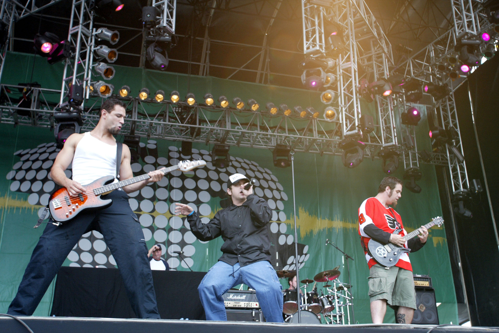 The Bloodhound Gang performs at Sziget music festival