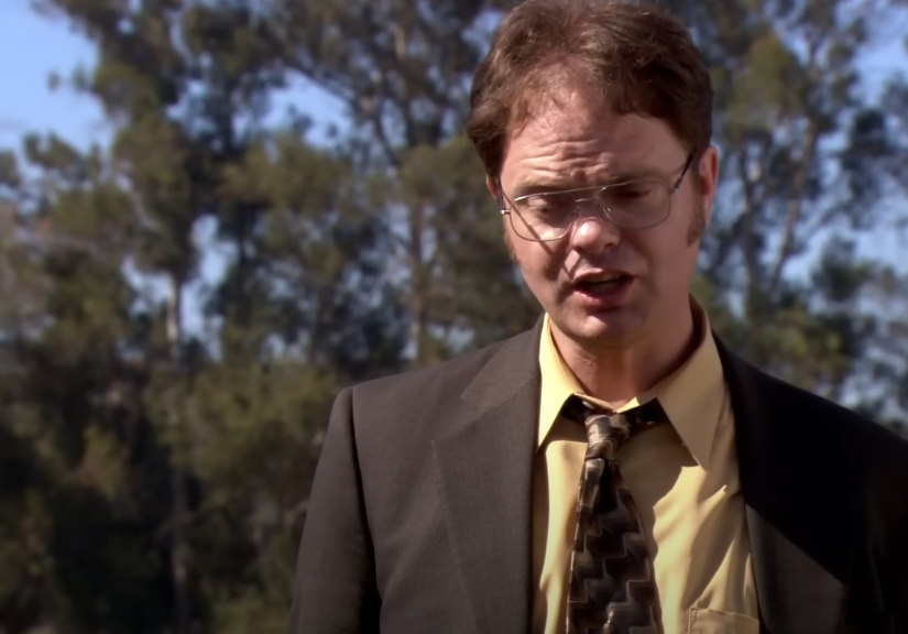 A screenshot of the TV Show The Office