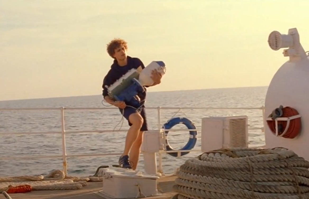 A screenshot of the movie The Life Aquatic With Steve Zissou