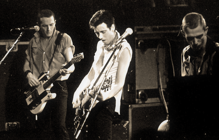 English rock band The Clash performing