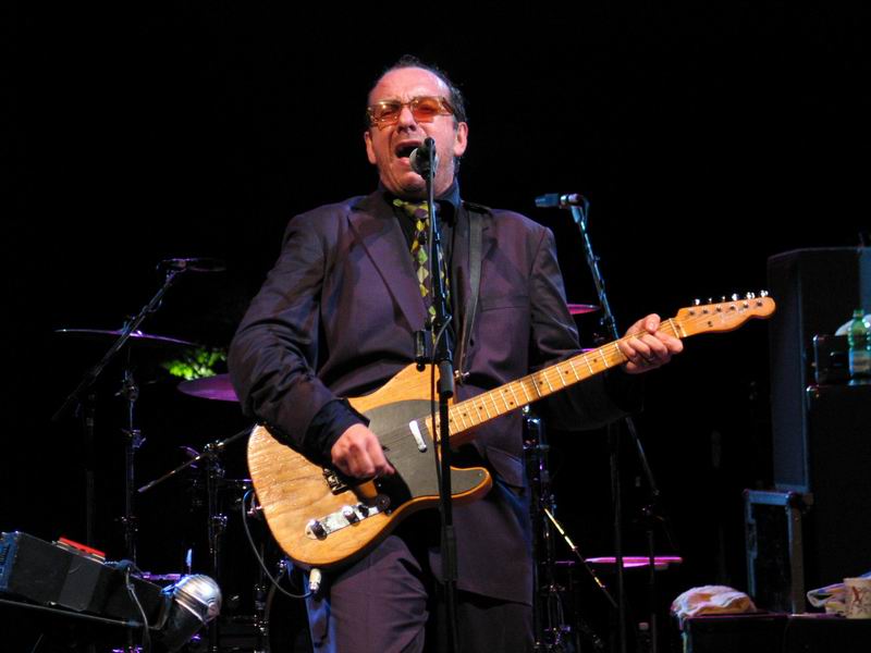 Elvis Costello performing in 2005