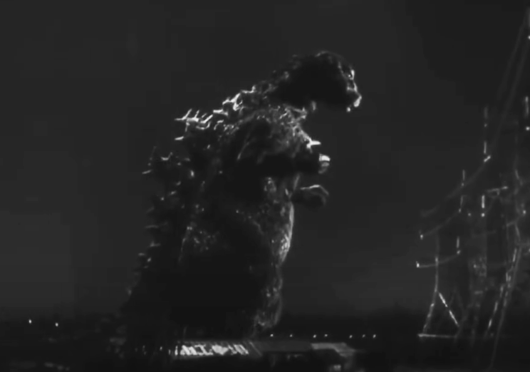 Screenshot of the movie Godzilla