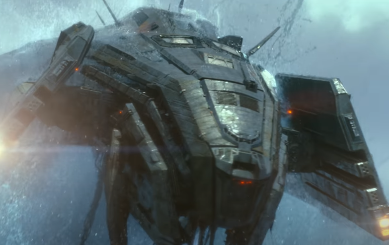 Screenshot of the movie Battleship