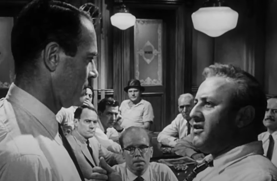 Screenshot of the movie 12 Angry Men