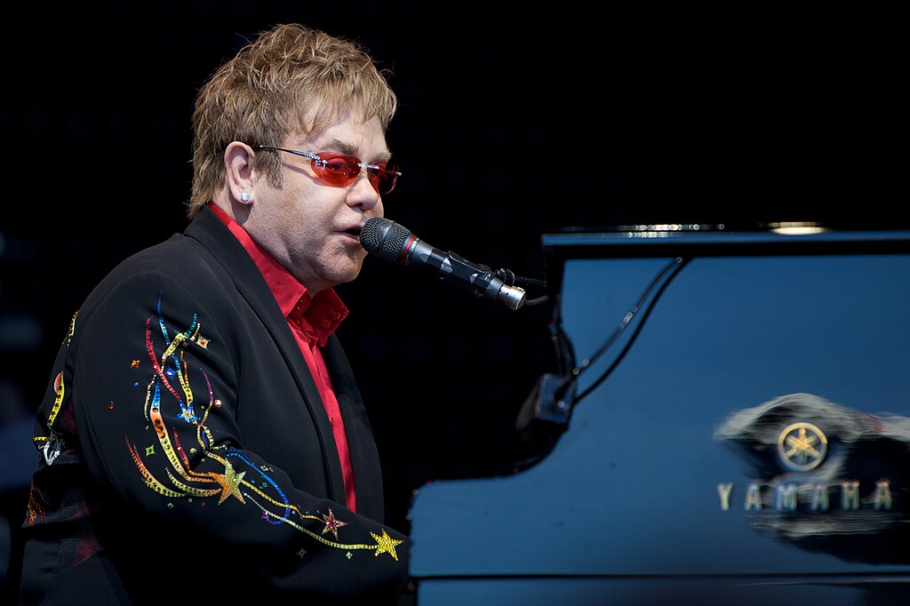 Elton John Performing in Skagerak Arena Norway