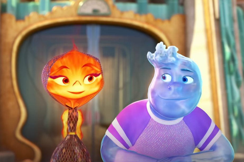 Screenshot of the movie Elemental (2023)